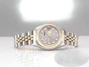 Thumbnail von Rolex Lady-Datejust Edelstahl Gelbgold 750 Diamanten Automatik Gold Stahl Stainless Steel 18kt Yellow Gold Jubilé-band Chronometer Oyster