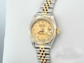 Thumbnail von Rolex Lady-Datejust Edelstahl Gelbgold 750 Automatik Gold Stahl Damen
