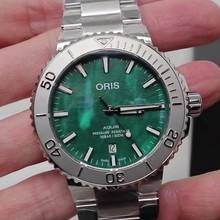 Thumbnail von Oris Aquis Date 733 7730 4137-07 8 24 Oris X 05peb NEW FULL SET