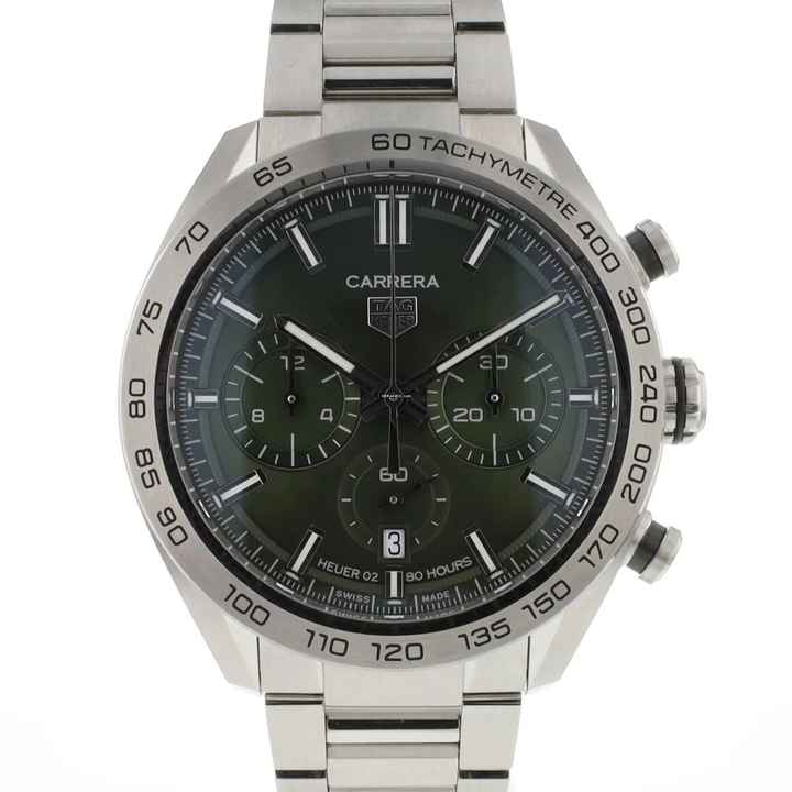  TAG Heuer Carrera Calibre Heuer 02 Green Dial NEW '26 