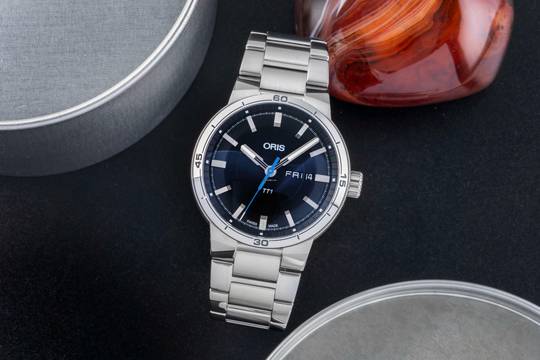  Oris TT1 Stahl Automatik Herrenuhr Ref. 01 735 7752 4154-07 8 24 08 Box 