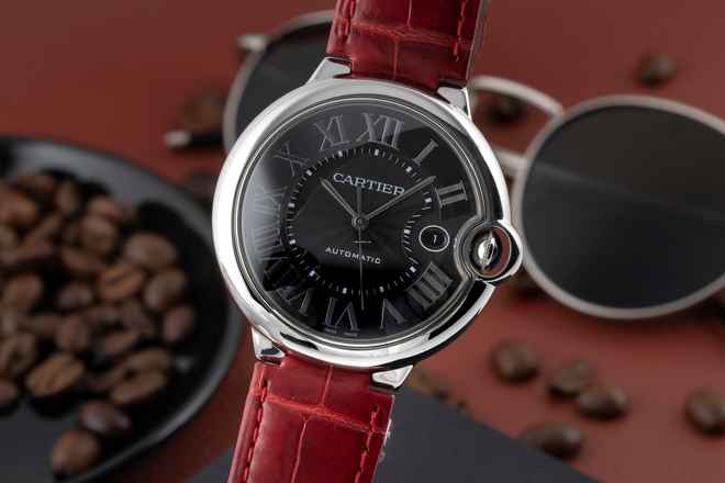  Cartier Ballon Bleu De Cartier Automatik Stahl XL Ref. WSBB0003 