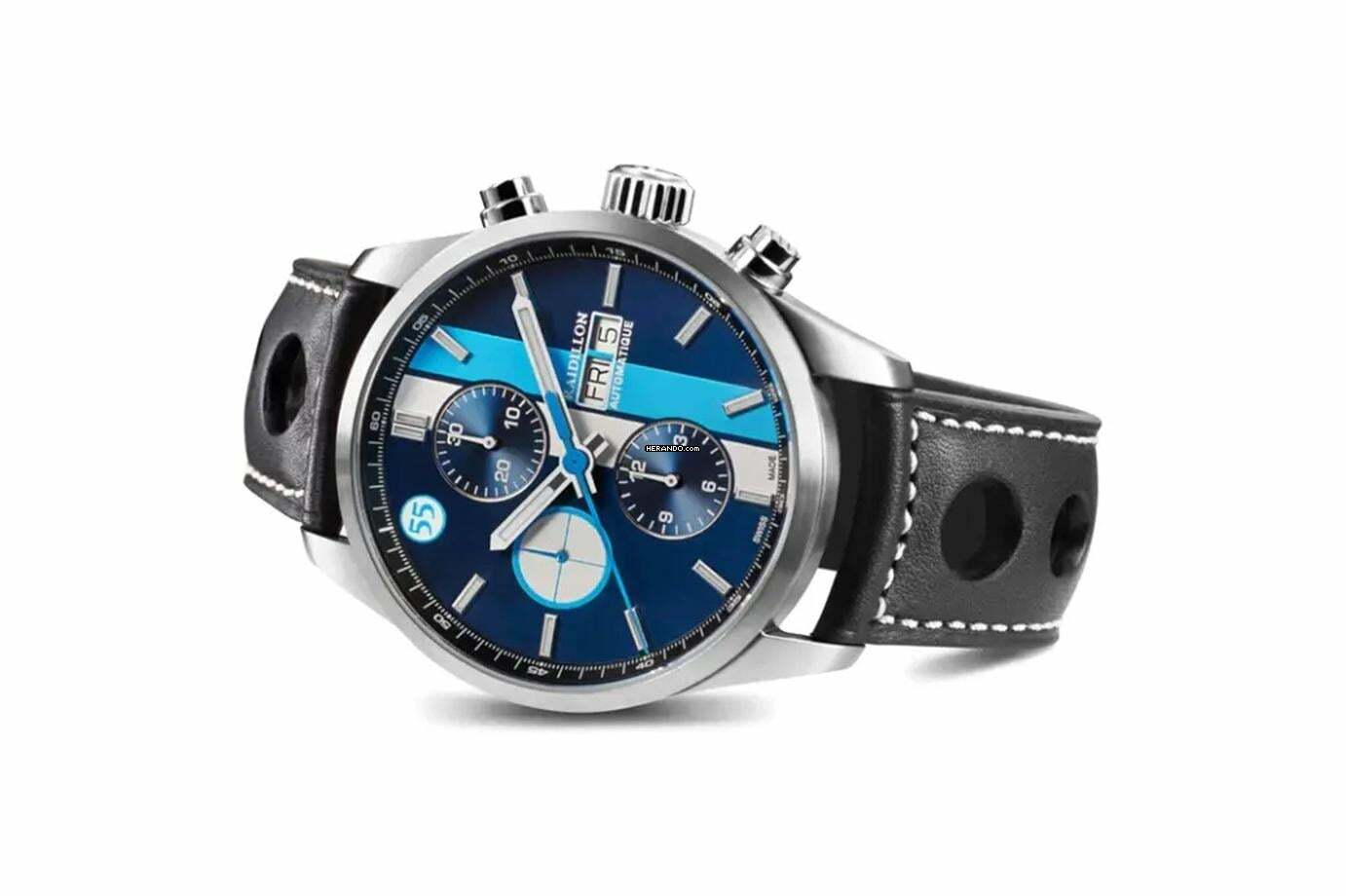 Raidillon Speed Chronograph optional in 8 different dials