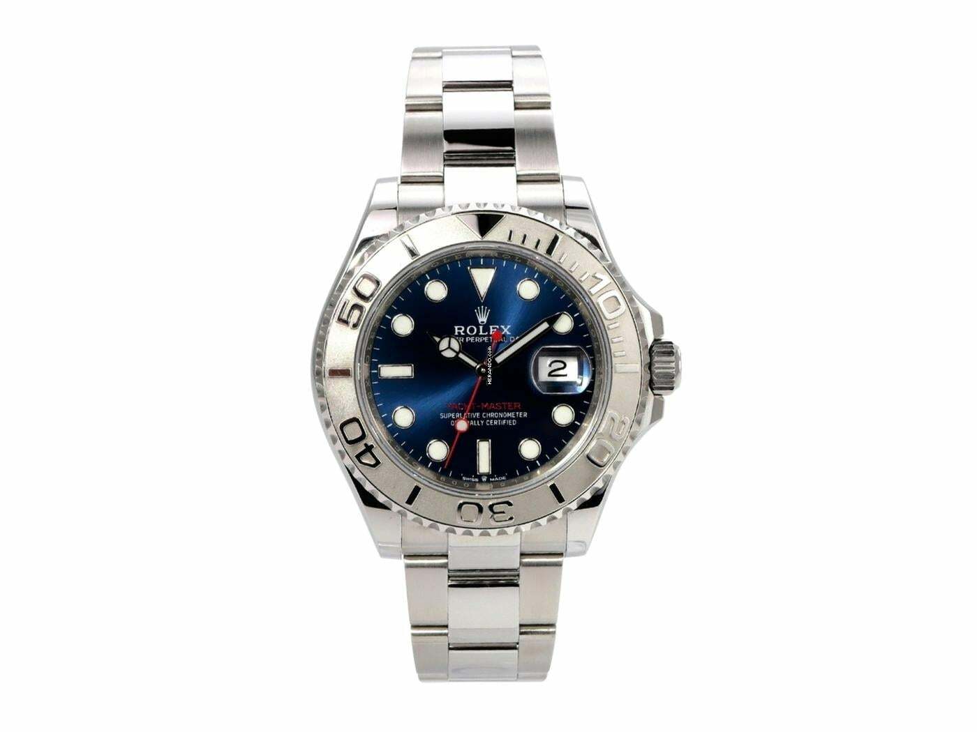 Rolex Yacht-Master 40 mm Edelstahl / Platin Ref. 126622 Blau