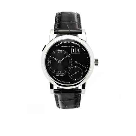  A. Lange & Söhne Lange 1 Platin Black Dial Darth / Service bei A. Lange & Söhne 