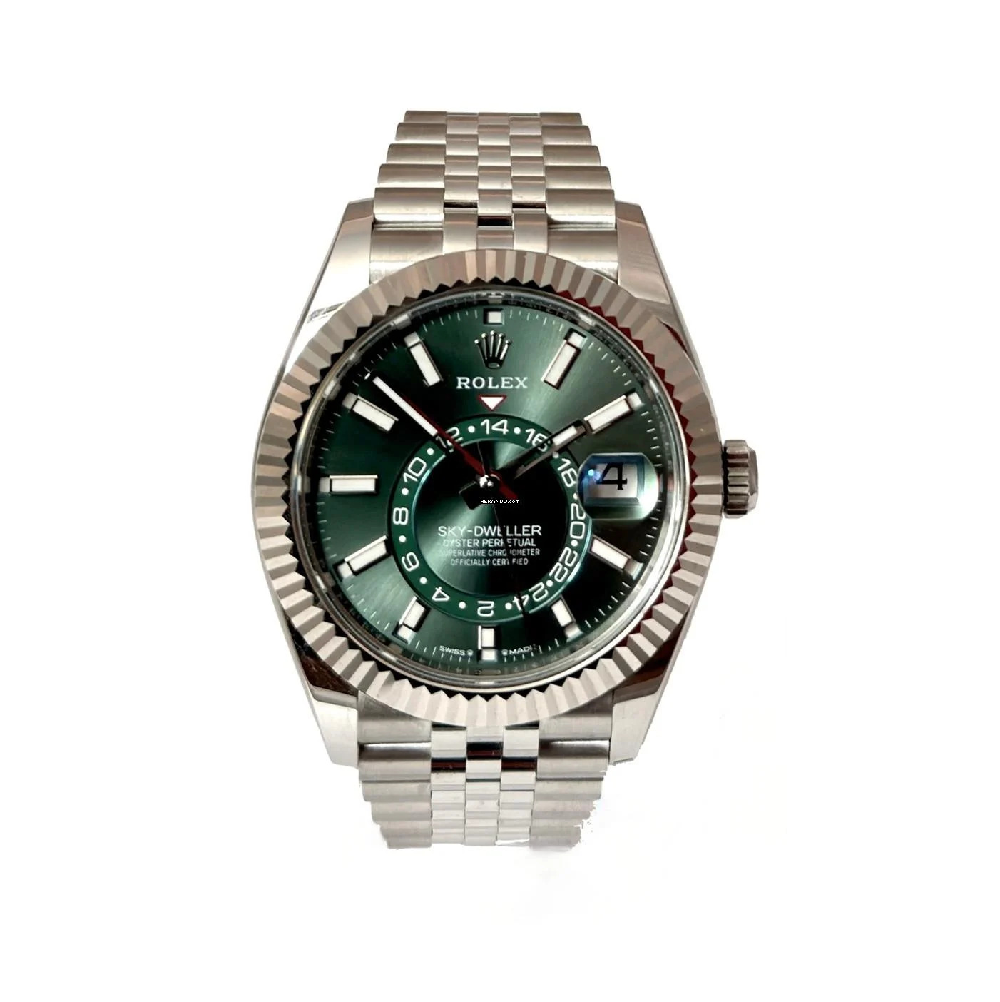 Rolex Sky-Dweller green Dial LC100 2024