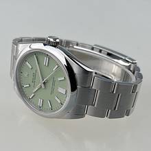 Thumbnail von Rolex Oyster Perpetual 41 Pistachio 02/2026 Ref. 134300 neu/ungetragen Full Set deutsche Auslieferung (LC100) Rolex Price-Hangtag