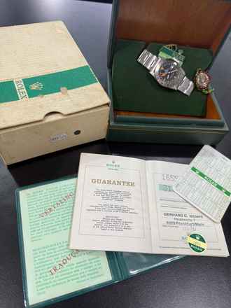  Rolex Explorer II “Steve McQueen Orange Hand Freccione” Rare MK1 “Straight Second Hand” Full Set 