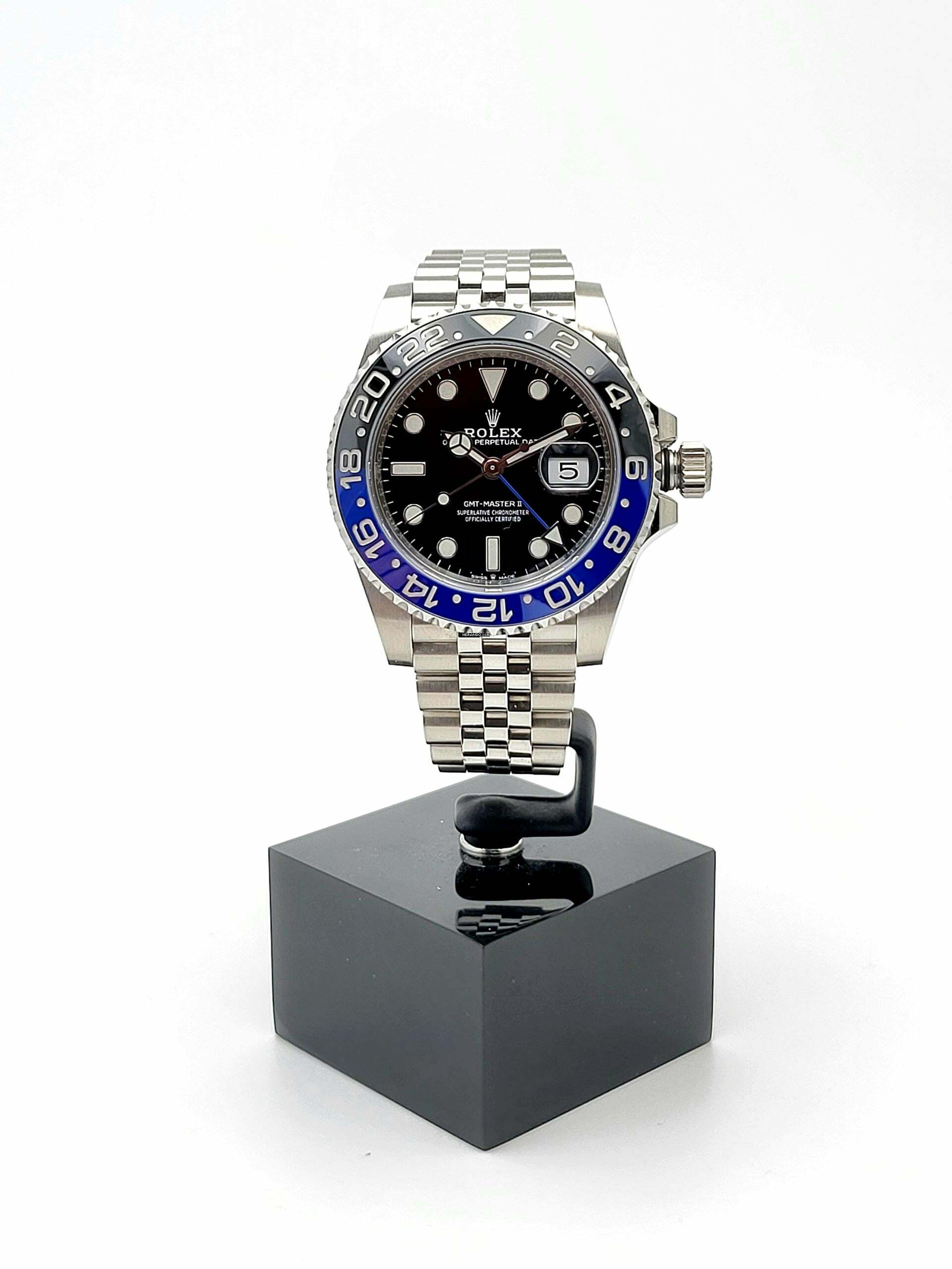 Rolex GMT-Master II Batgirl Jubilee Full Set 2019