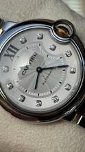 Thumbnail von Cartier Ballon Bleu 36mm Rosegold/steel diamond dial - top condition