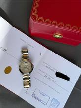 Thumbnail von Cartier Ballon Bleu 36mm Rosegold/steel diamond dial - top condition