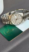 Thumbnail von Rolex Datejust 36 Linen Dial Top Condition + Rolex Service / NFT Card 10/27