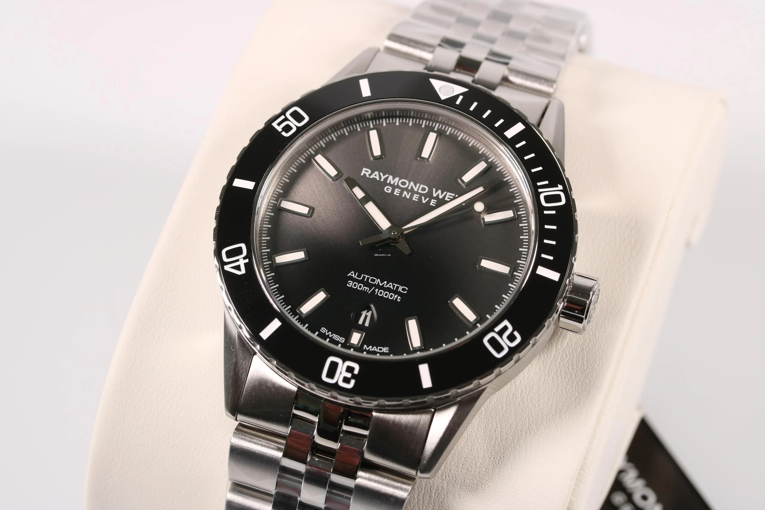  Raymond Weil Freelancer Diver ref 2775-ST1-20051 – Neu 2026 – Vollverklebt – EU-Ware – MwSt. ausweisbar 