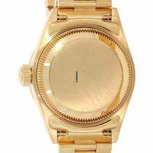 Thumbnail von Rolex Lady-Datejust Damenuhr Lady Datejust 69138 mit Diamantzifferblatt und Brillantlünette Automatik aus 750 Gelbgold Fullset