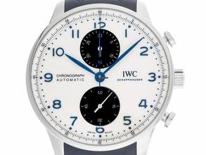Thumbnail von IWC Portugieser Chronograph Ref.IW371620 2026 Full Set Ungetragen Portugieser Chronograph Kautschuk Faltschließe