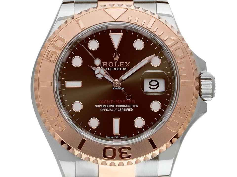  Rolex Yacht-Master 40 Ref.126621 2023 Full Set wie Neu Yacht-Master Schokobraun 