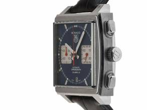Thumbnail von TAG Heuer Monaco Calibre 12 Ref.CAW2111.FC06183 2012 Full Set wie Neu Vintage Monaco Krokoleder Faltschließe