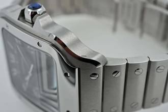 Thumbnail von Cartier Santos de Cartier Large Black Dial WSSA0096