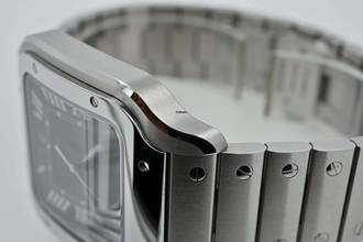 Thumbnail von Cartier Santos de Cartier Large Black Dial WSSA0096