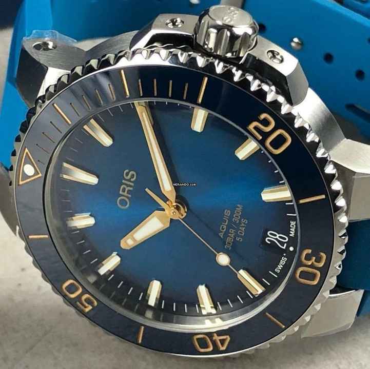  Oris Aquis Date Calibre 400 NEW FULL SET 