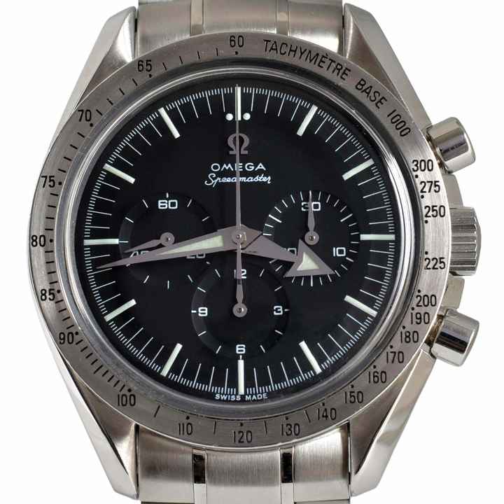  Omega Speedmaster Broad Arrow 1957 Re-Edition Broad Arrow 3594.50.00 black dial 2003 