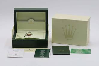 Thumbnail von Rolex Datejust 36 Stahl / Gold Tuxedo Dial Automatik Ref. 116203 F-Serie B&P 2005