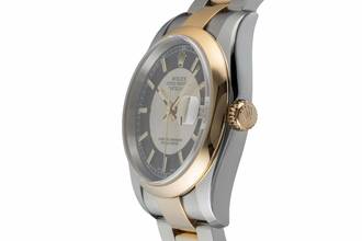 Thumbnail von Rolex Datejust 36 Stahl / Gold Tuxedo Dial Automatik Ref. 116203 F-Serie B&P 2005