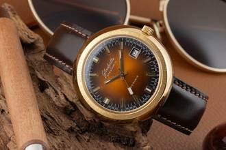 Thumbnail von Glashütte Original Spezimatic UFO Automatik vergoldet vintage Klassiker