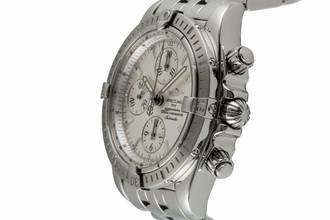 Thumbnail von Breitling Chronomat Evolution Chronograph Stahl Automatik Ref. A13356 Papiere
