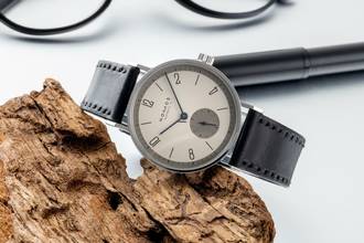 Thumbnail von NOMOS Tangente Lange-Dial Stahl Handaufzug Ref.101 Box und Papiere 1999