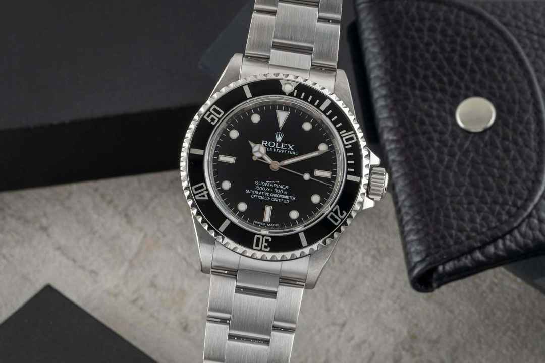  Rolex Submariner (No Date) Oyster Edelstahl Automatik Herrenuhr Ref. 14060M Box 