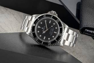Thumbnail von Rolex Submariner (No Date) Oyster Edelstahl Automatik Herrenuhr Ref. 14060M Box