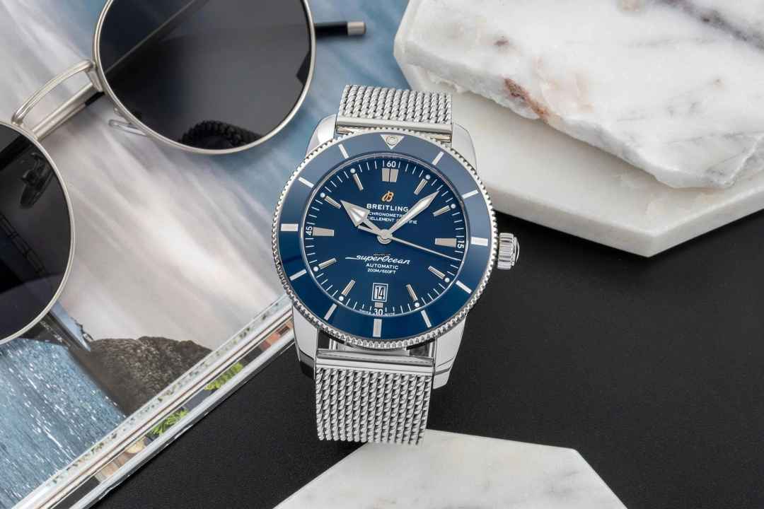  Breitling Superocean Heritage II 46 Stahl AutomatikRef. AB2020161C1A1 B&P 2020 