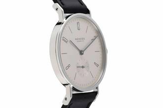 Thumbnail von NOMOS Tangente Stahl Handaufzug Ref. 101 Box und Papiere 1993