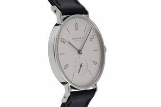 Thumbnail von NOMOS Tangente EXPO 2000 Stahl Handaufzug limited Box und Papiere 1998