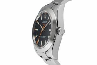 Thumbnail von Rolex Milgauss Black Dial Stahl Automatik Ref. 116400 V-Serie B&P 2009 LC 100