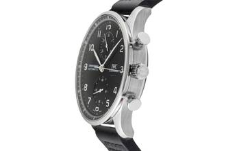 Thumbnail von IWC Portugieser Chronograph Automatik Stahl Ref. IW371609 B&P 2020