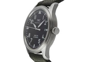 Thumbnail von IWC Fliegeruhr Mark Schaffhausen Mark XVI Fliegeruhr Automatik Stahl Ref. IW325501 Papiere 2009