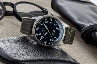 Thumbnail von IWC Fliegeruhr Mark Schaffhausen Mark XVI Fliegeruhr Automatik Stahl Ref. IW325501 Papiere 2009