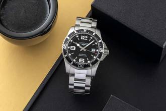 Thumbnail von Longines HydroConquest Hydro Conquest Stahl Automatik Ref. L3.742.4.56.6 B&P 2020