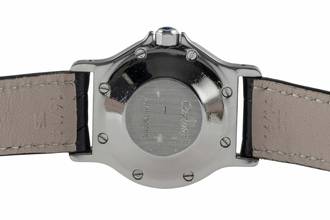 Thumbnail von Cartier Santos Ronde GM Octagon Automatik Edelstahl Herrenuhr Medium Ref. 2965