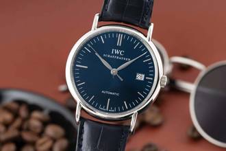 Thumbnail von IWC Portofino Automatic 18k Weissgold Automatik Ref. IW356512 Papiere 2012