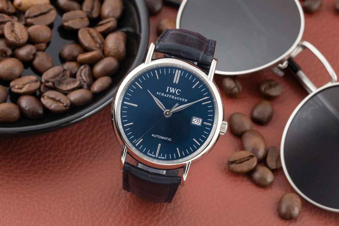  IWC Portofino Automatic 18k Weissgold Automatik Ref. IW356512 Papiere 2012 