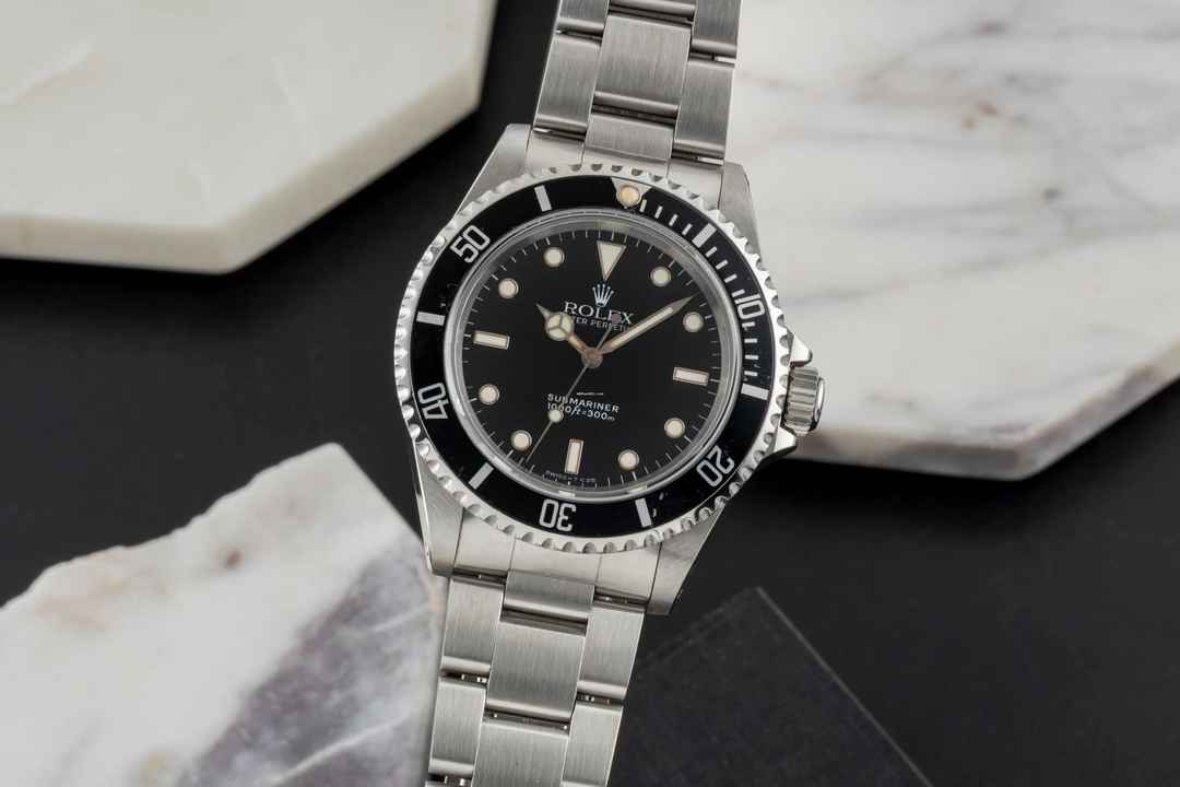  Rolex Submariner (No Date) Stahl Automatik Herrenuhr Ref. 14060 W-Serie 