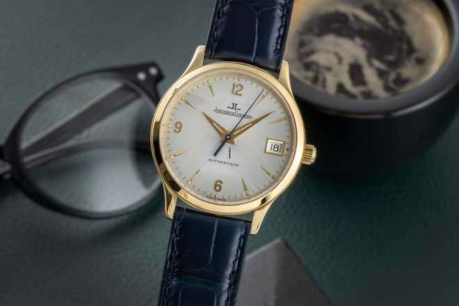  Jaeger-LeCoultre Master Control 18k Gold Automatik Ref. 145.1.89 Papiere 