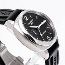 Thumbnail von Panerai Luminor 1950 3 Days GMT Automatic 44 – PAM 00329– like NEW – 12/2011 Full Set