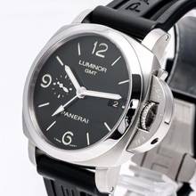 Thumbnail von Panerai Luminor 1950 3 Days GMT Automatic 44 – PAM 00329– like NEW – 12/2011 Full Set