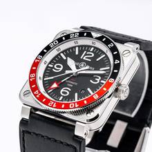 Thumbnail von Bell & Ross BR 03 BR0393 GMT 42mm – BR0393-BL-ST/SCA – like NEW – 10/2025 Full Set