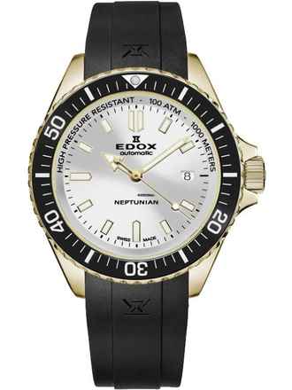  Edox 80120-37JCA-AID Neptunian Automatik Herrenuhr 44mm 100ATM 