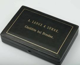 Thumbnail von A. Lange & Söhne Qualität 1A 18k Gold Taschenuhr Retailed by F. Krüssmann y Cia. Rio de Janeiro 1906 Hergestellt für den Südamerikanischen Markt